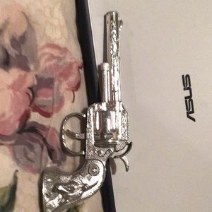 Vintage toy pistol cap pistol Texas Longhorn